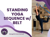 Standing Yoga Sequence with Belt to be deleted