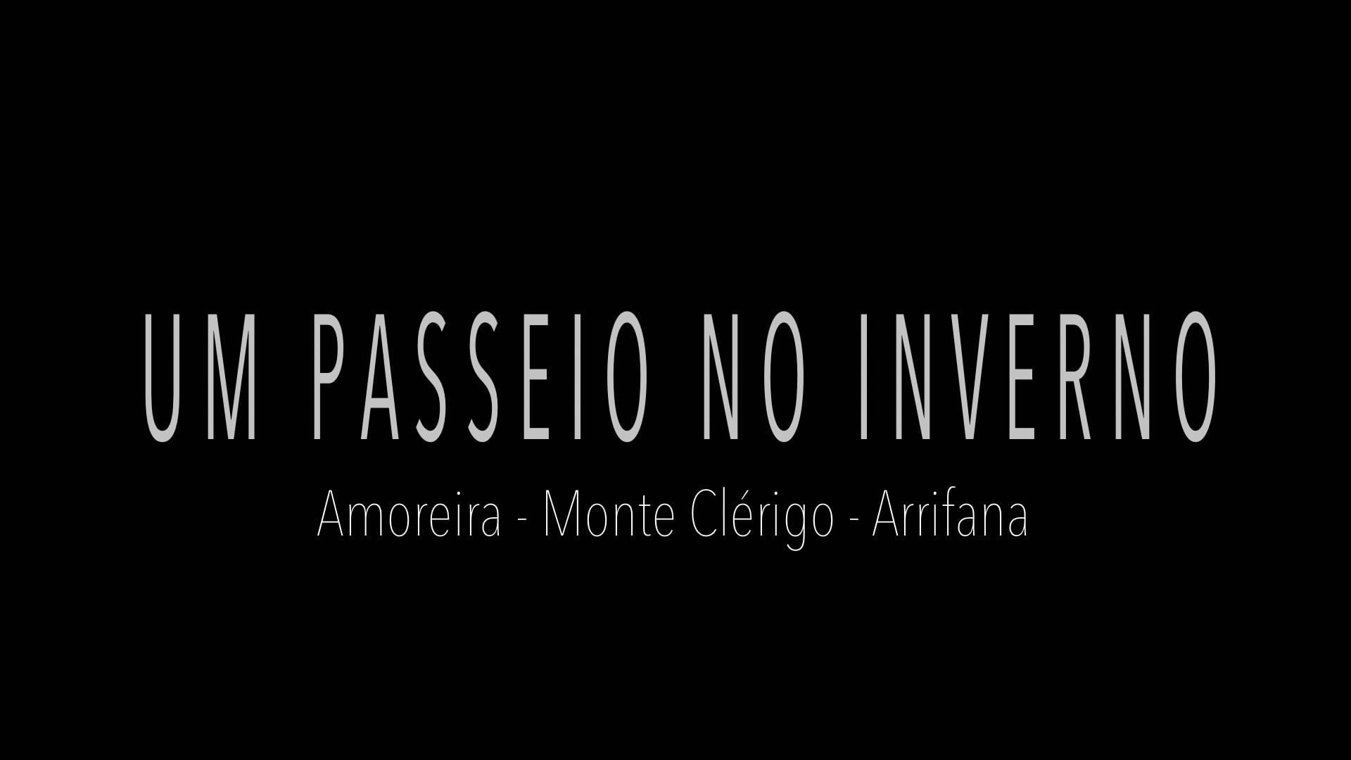 Um passeio no inverno