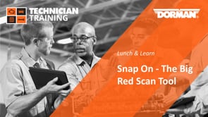 Snap On - The Big Red Scan Tool