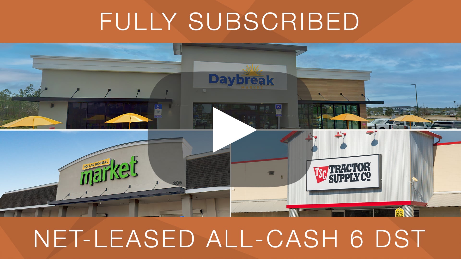 Net-Leased All-Cash 6 DST: Fully Subscribed