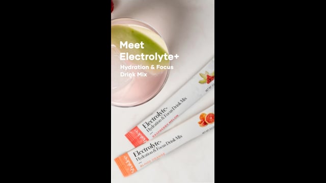 Meet Electrolyte+ Hydration & Focus Drink Mix