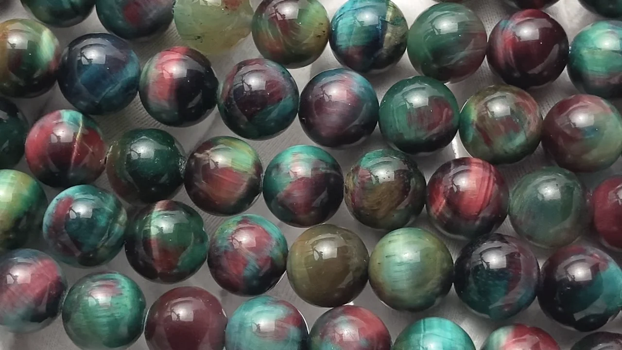 綺麗なミックスタイガーアイ！ピカピカ！ズドーンとくる！ 綺麗なミックスタイガーアイ！ピカピカ！ズドーンとくる