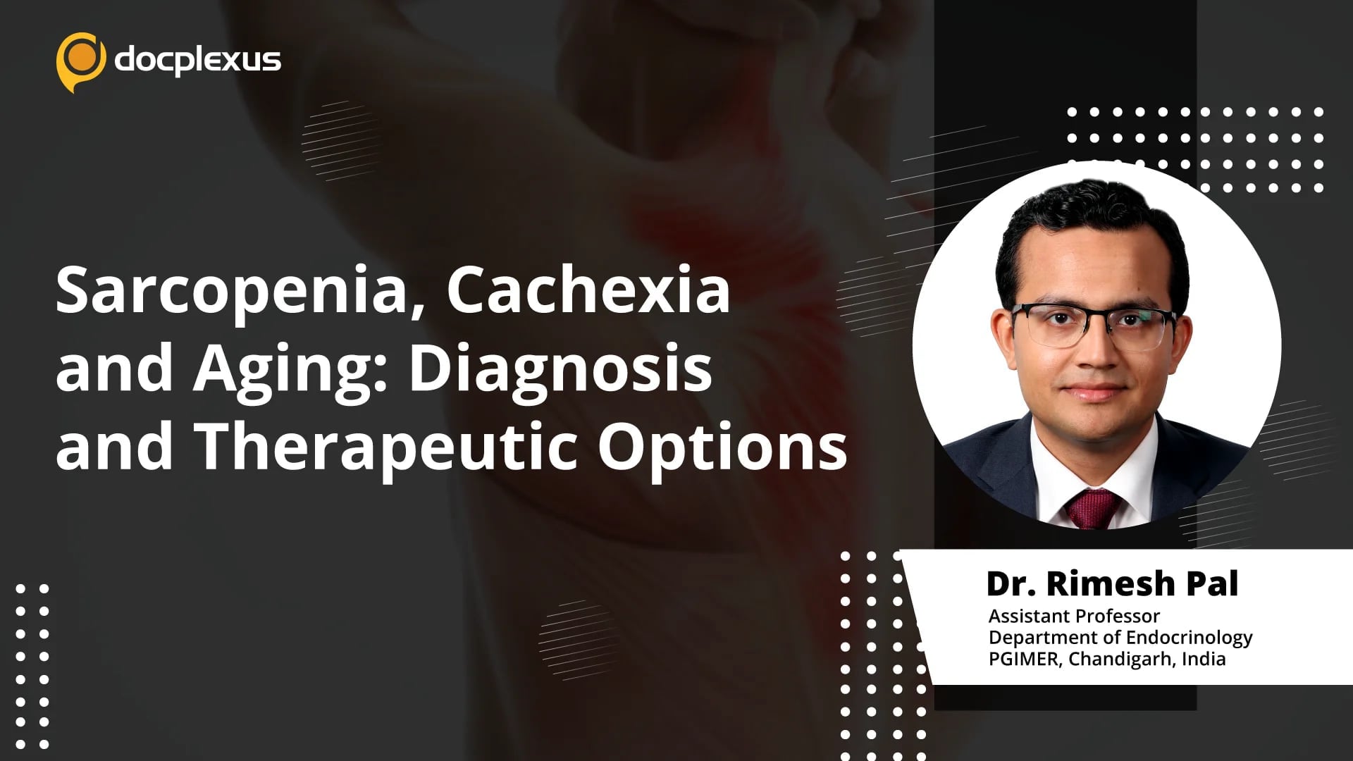 Sarcopenia, Cachexia, and Aging: Diagnosis and Therapeutic Options