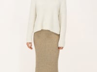 Beige crochet maxi skirt | My Jewellery