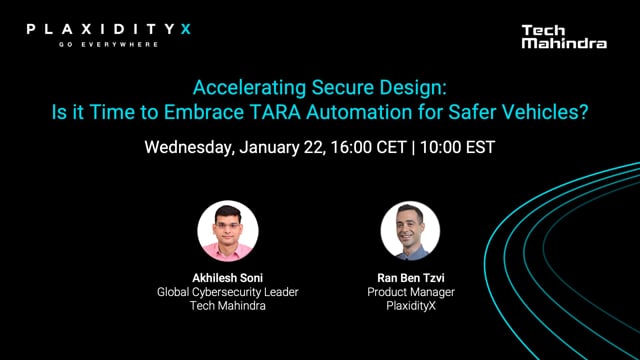 Accelerating secure design – is it time to embrace TARA automation for safer vehicles?