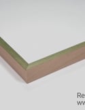 Vídeo: MOLDURA HAYA MACIZA CON TINTE VERDE|PARA CUADROS TIPO BAQUETON 15X34mm