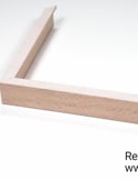 Vídeo: MOLDURA HAYA MACIZA CON TINTE BLANCO|PARA CUADROS TIPO BAQUETON|15X34 mm.