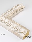 Vídeo: MOLDAGEM GRAVADA CLÁSSICA. 72x42mm. BRANCO DECAPE
