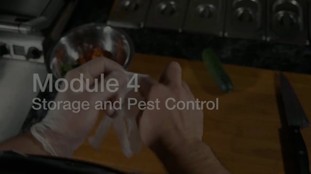 Module 04: Storage and Pest Control - Video Thumbnail