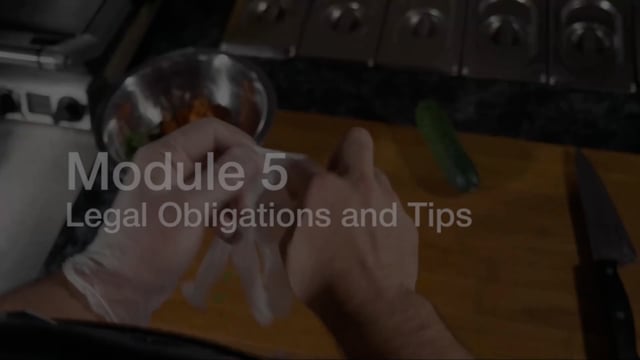 Module 05: Legal Obligations and Tips - Video Thumbnail