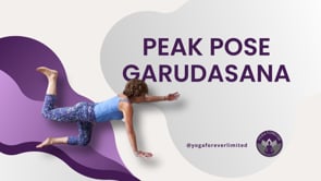 Peak Pose Garudasana