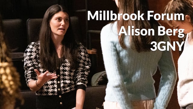 Millbrook School - 3GNY Forum