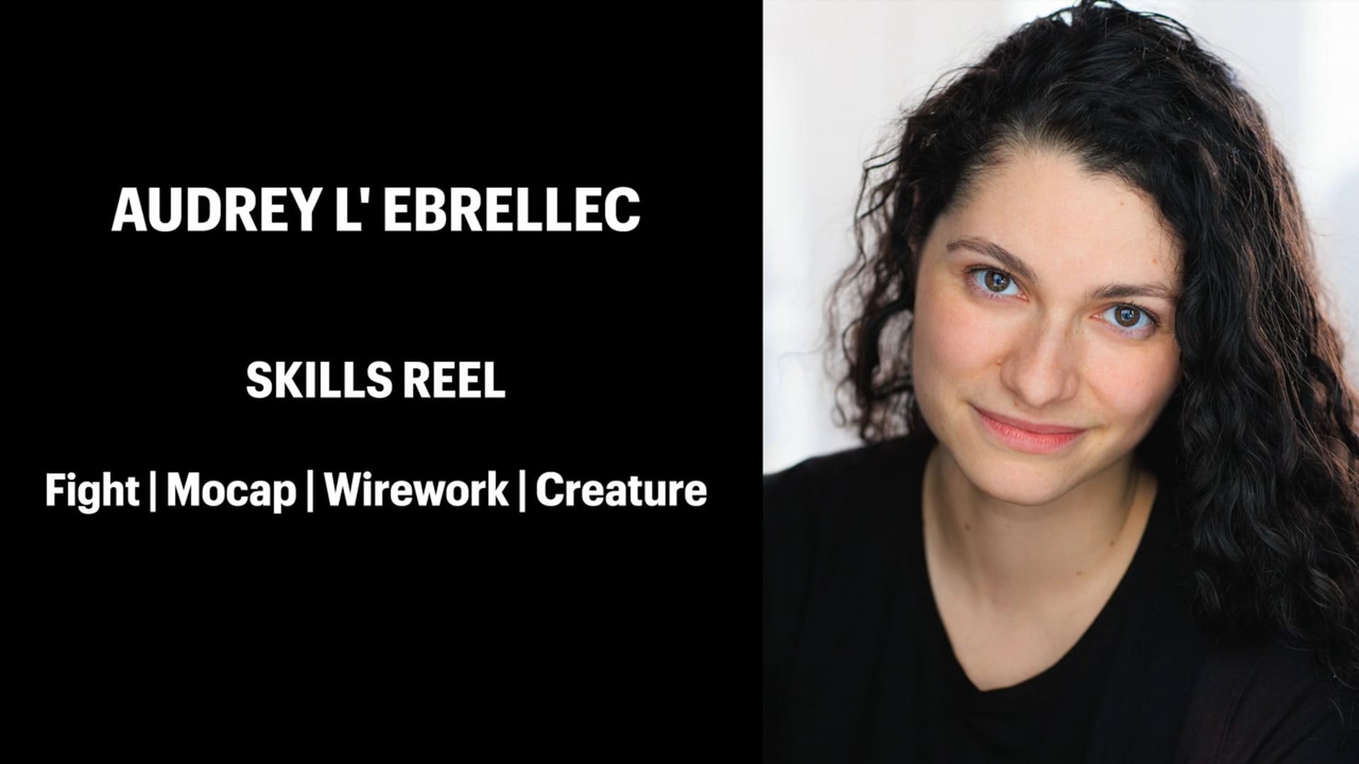 Skills Reel - Mocap, Fight & Wirework