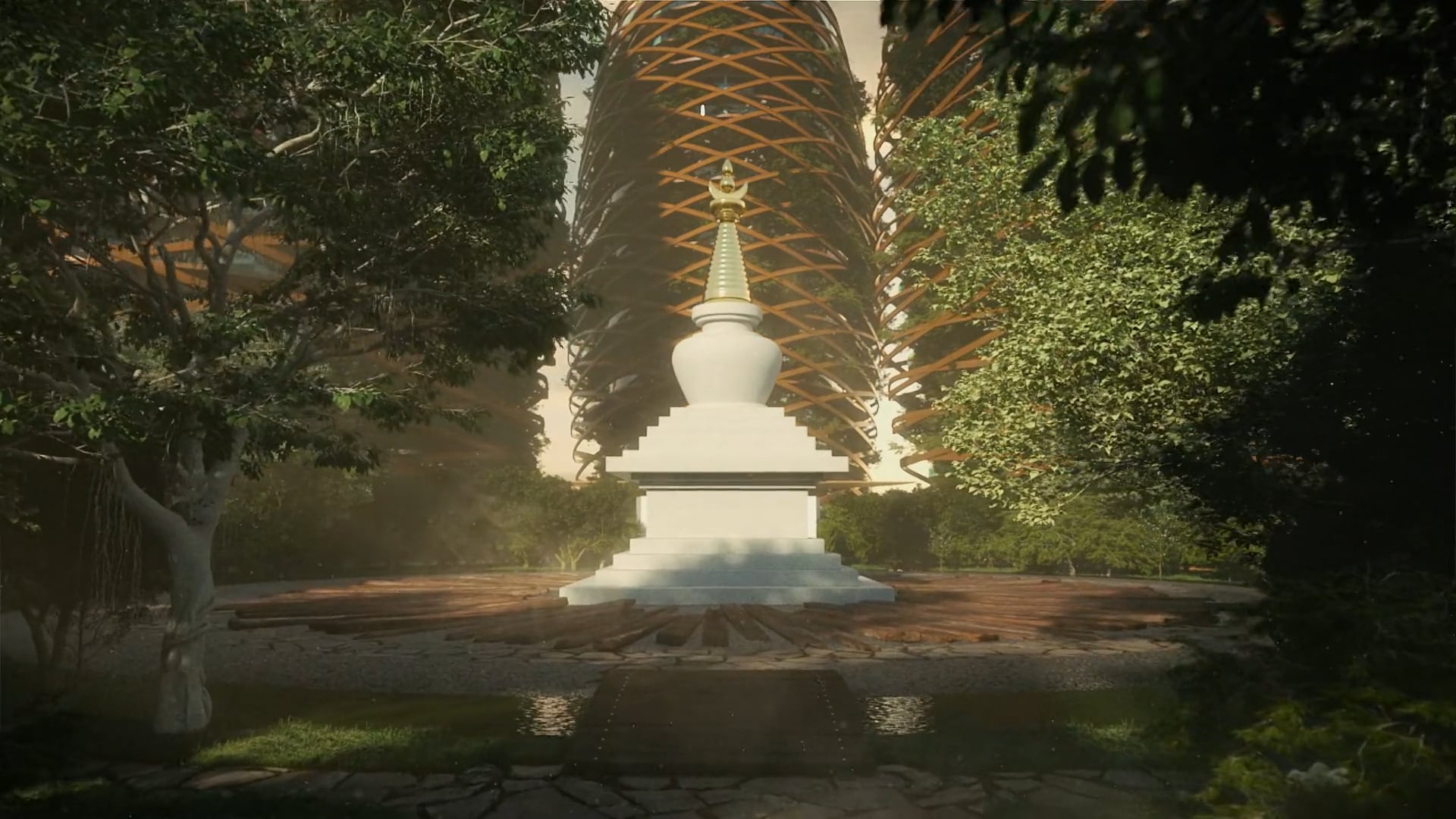 3D  "El Templo"  Proyecto Arquitectónico