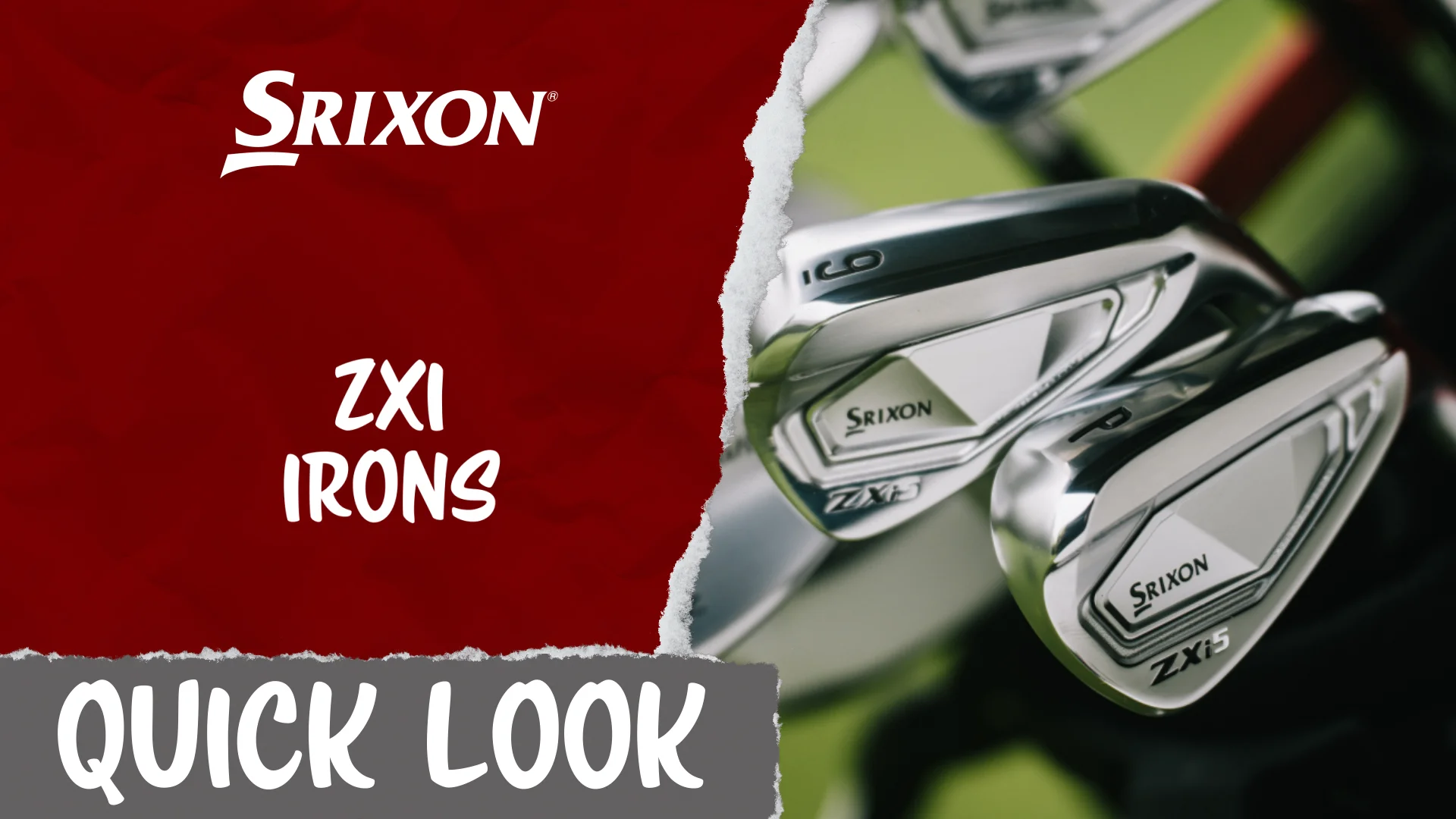 Quick Look | Srixon ZXi Irons | Jonnie Cliff - PGA Professional