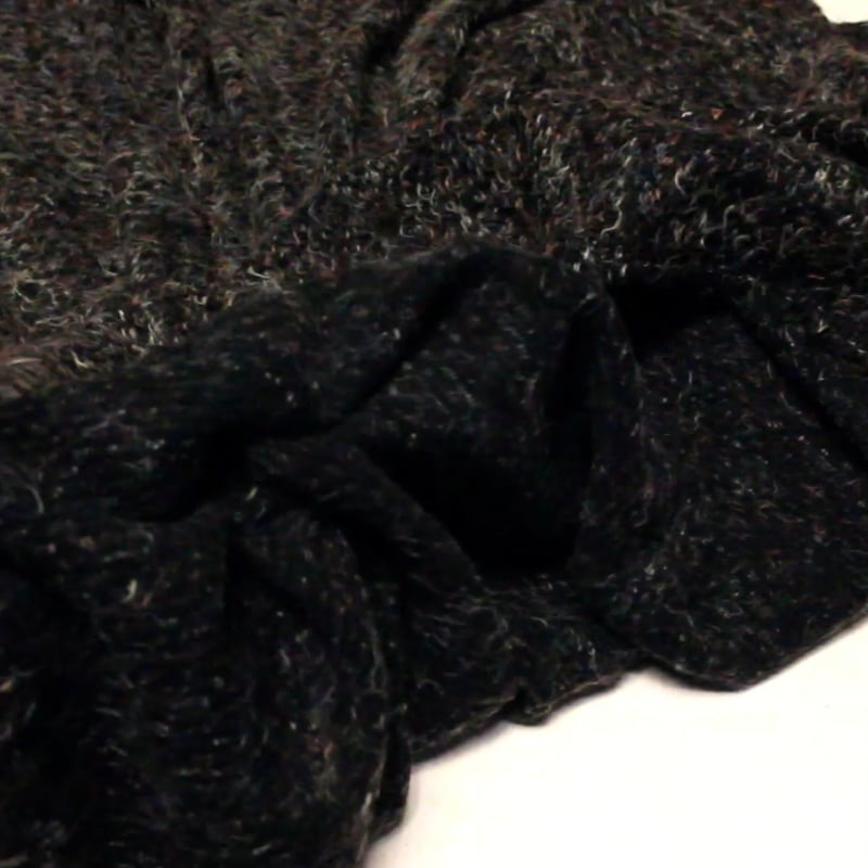 Vidéo: Bouclette de laine à poils long - Multicolore (Coupon de 2.50 mètres)