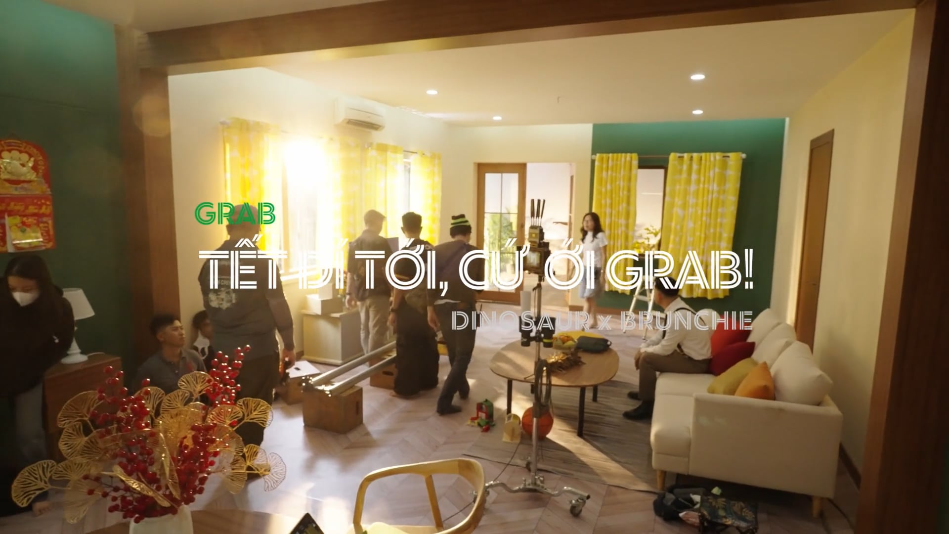 BEHIND THE SCENE - TẾT DÍ TỚI, CỨ ỚI GRAB