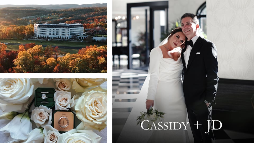 Cassidy & JD's Nemacolin Wedding | A Surprise Guest, A Legendary Venue, and a Love That Stole the Show