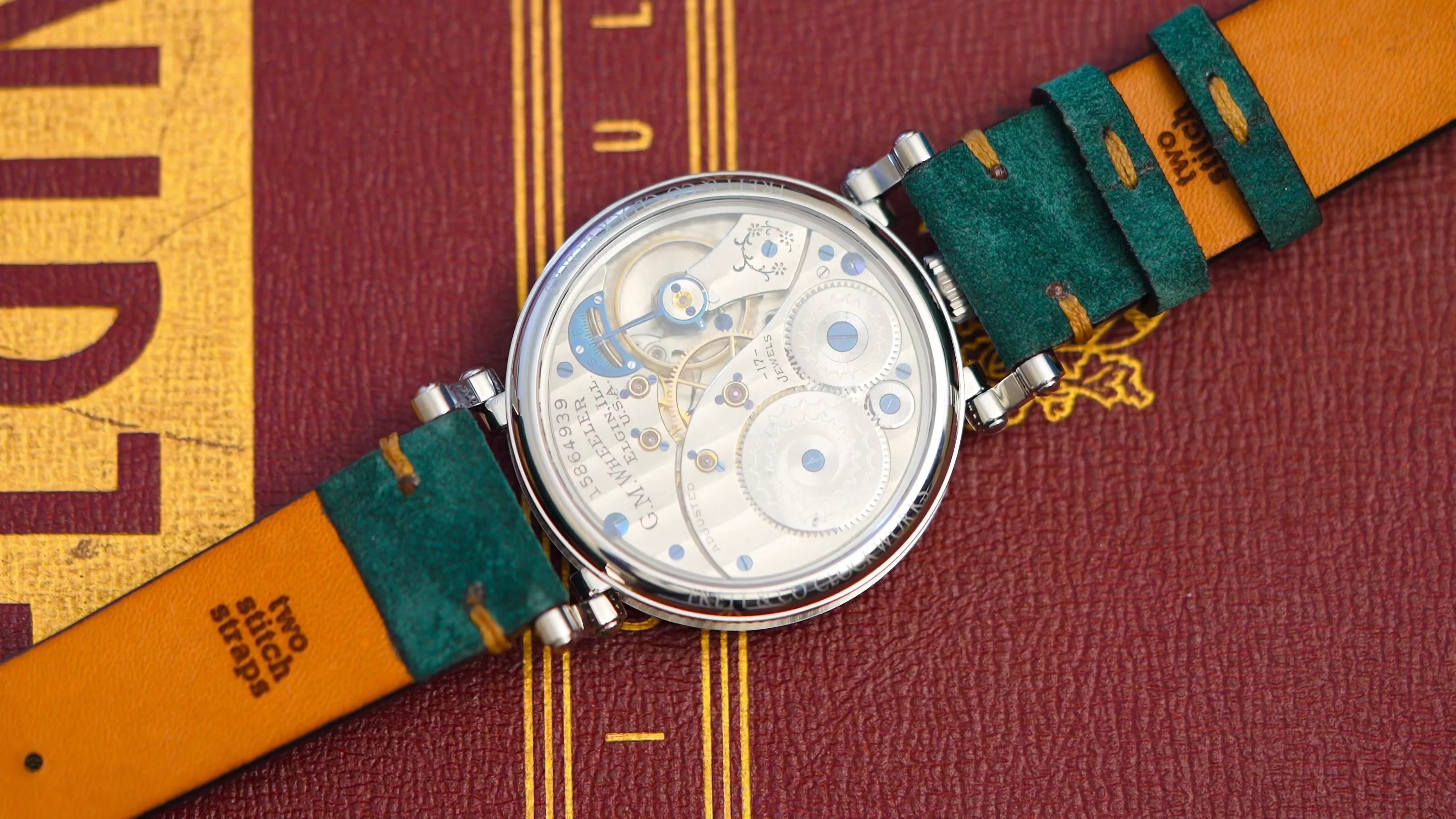 Elgin pocket watch conversion — Frett & Co Clockworks