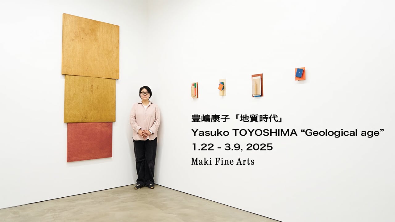 豊嶋康子  インタビュー / 個展「地質時代」（2025年1月22日～3月9日）