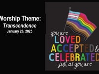 Worship for January 26, 2025