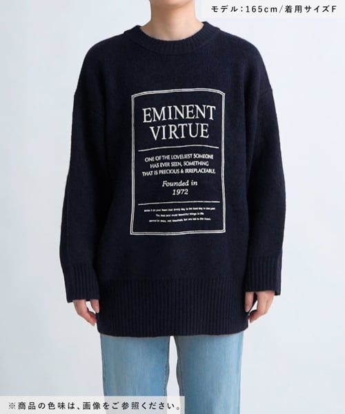 5ゲージプリントロゴプルオーバー | [公式]レプシィム （LEPSIM）通販