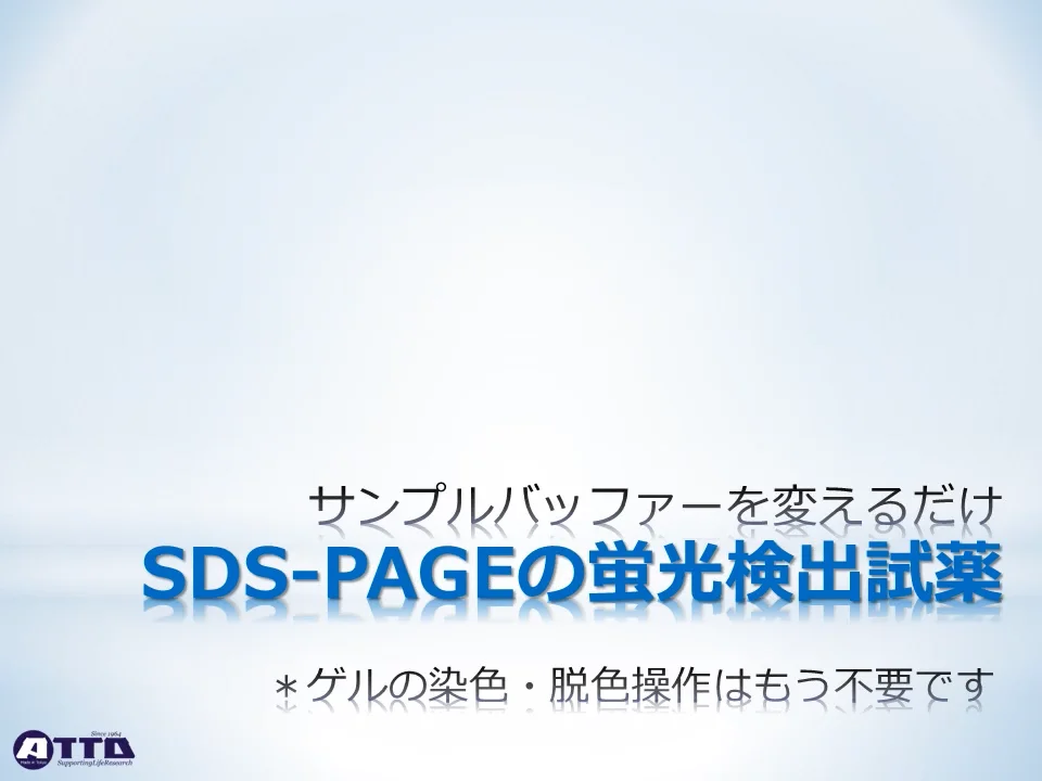 WSE-7010 EzLabelFluoroNeo | 電気泳動サンプル調製 | 電気泳動