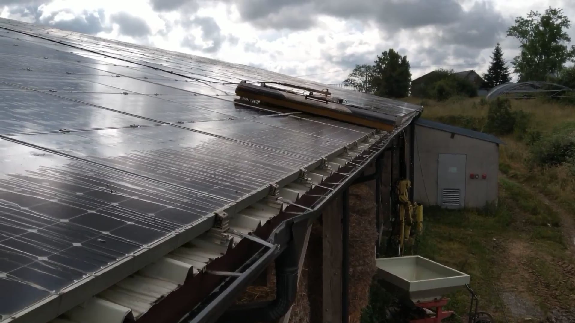 Nettoyage panneaux photovoltaique