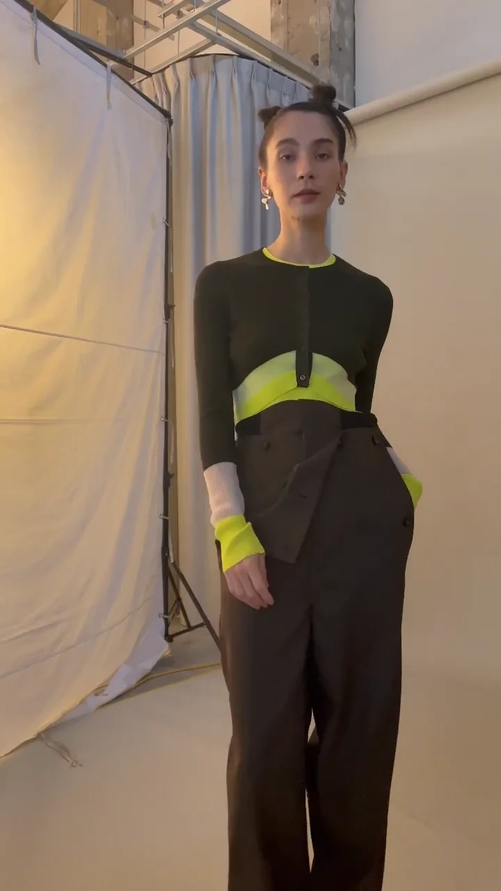 COLOR BLOCK SHEER SHORT CD | カーディガン/ボレロ | WOMEN'S