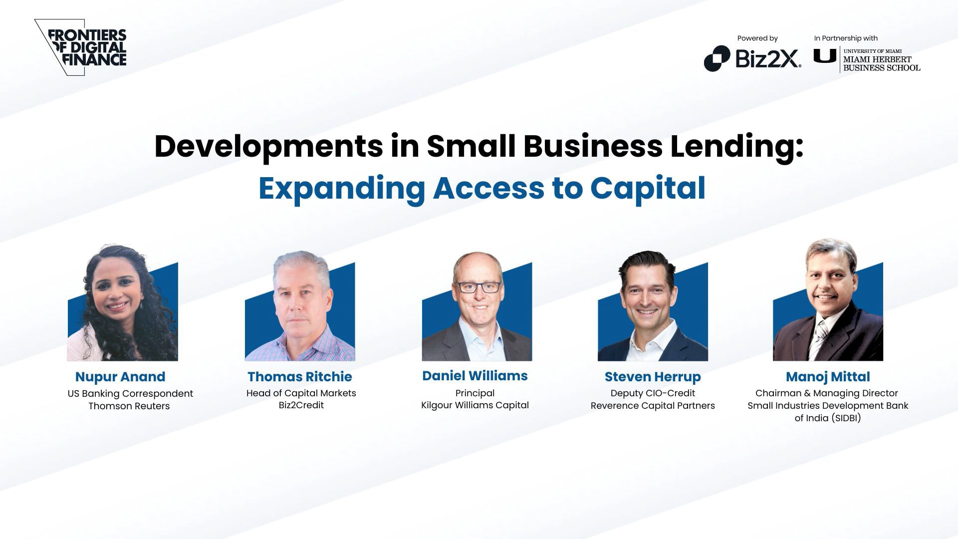 Full Panel: Developments in Small Business Lending: Expanding Access to Capital