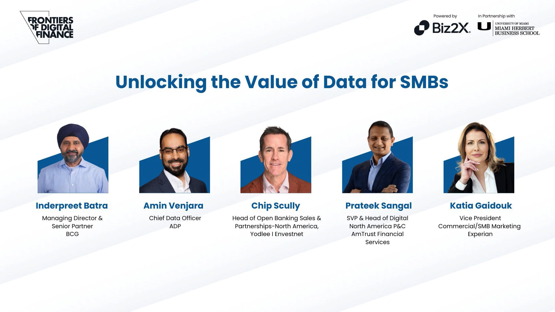 Full Panel: Unlocking the Value of Data for SMBs