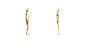 .20 ct. t.w. Lab-Grown Diamond Drop Earrings in 14kt Yellow Gold