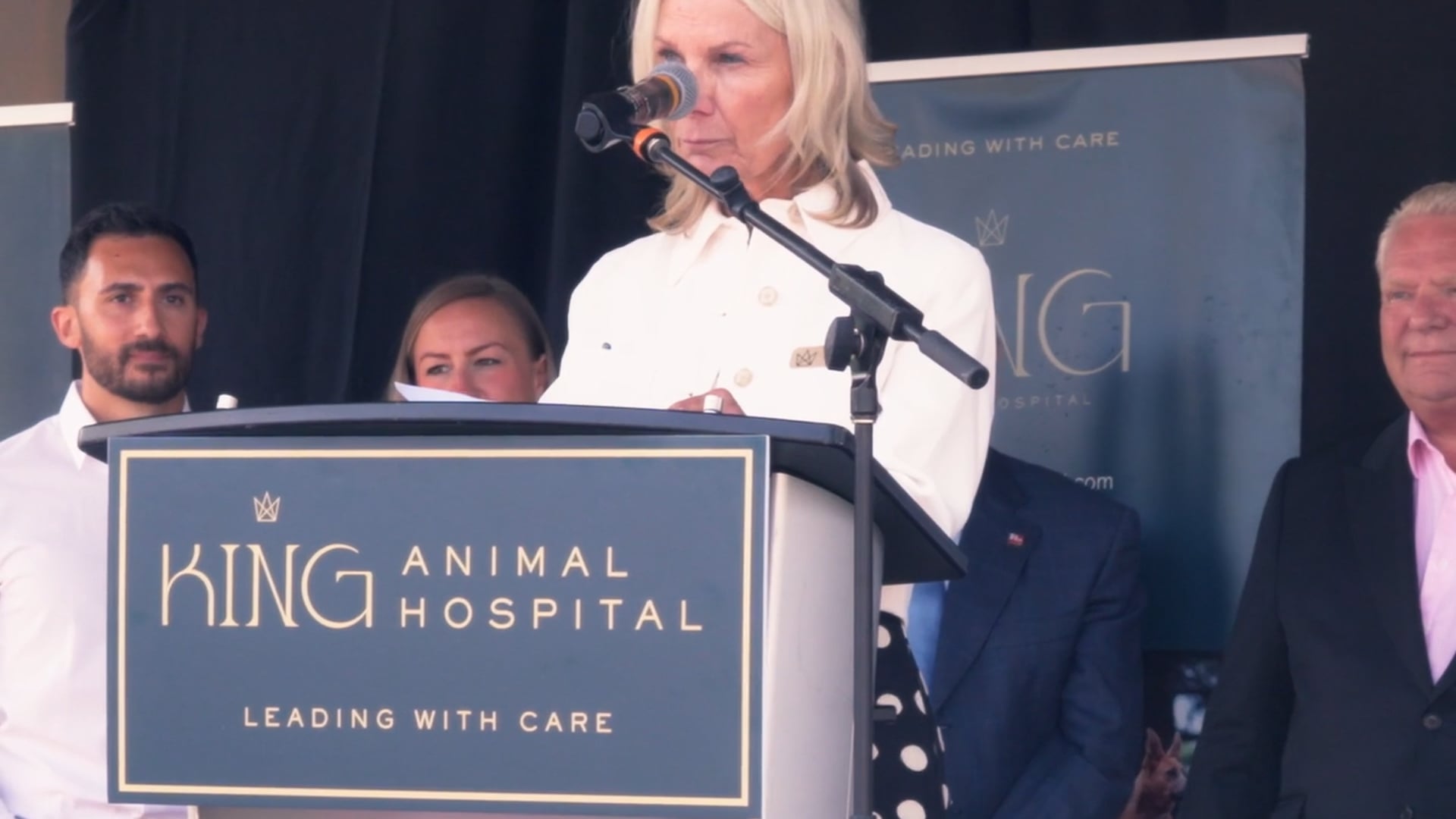 King Animal Hospital Grand Opening Reel