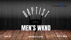 Baptist Men's Day with Guest Speaker Donnie Floyd