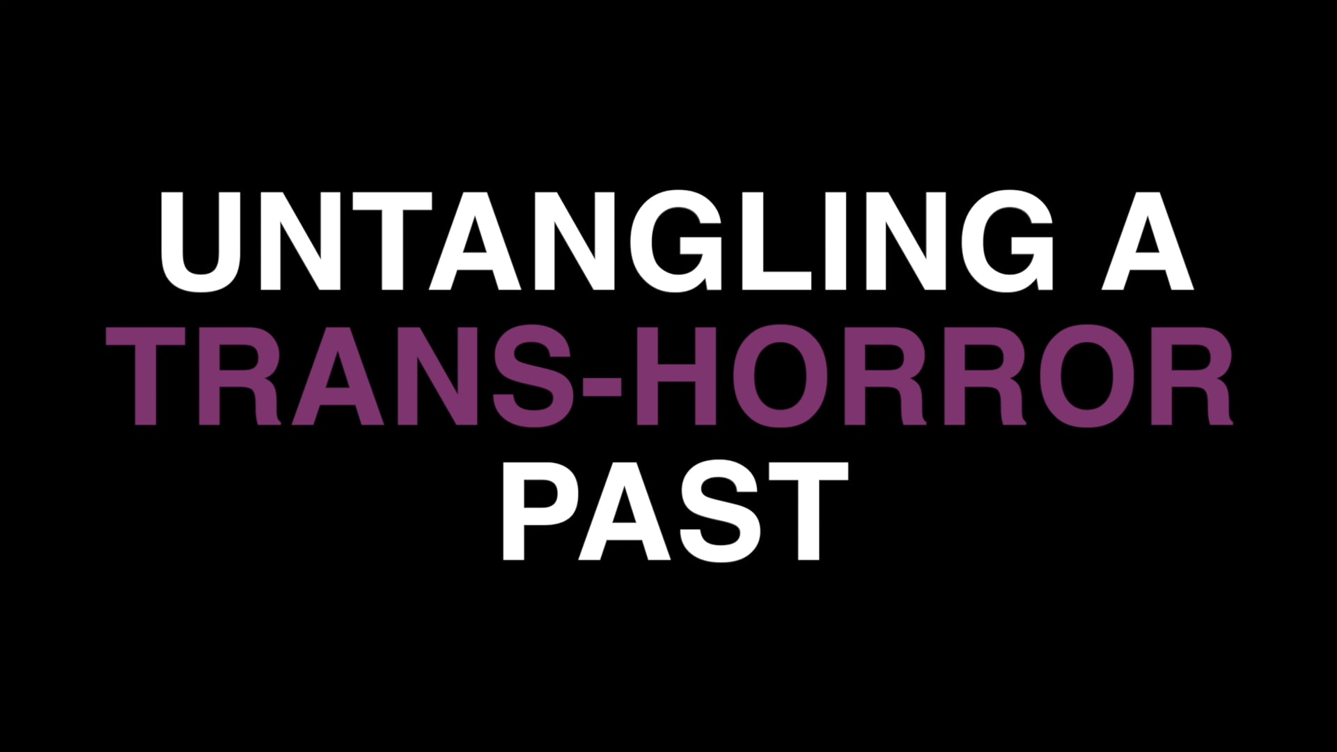 "Every creak, every groan, every tap in the wall, you'll think of me": Spinning the Web of Trans*-Horror Metaphors in Cobweb (2023)