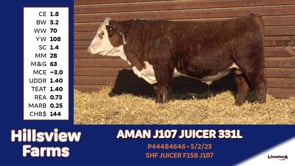 Lot #331L - Aman j107 juicer 331l