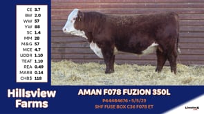 Lot #350L - AMAN F078 FUZION 350L