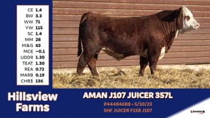 Lot #357L - AMAN J107 JUICER 357L