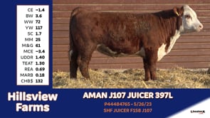 Lot #397L - AMAN J107 JUICER 397L