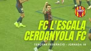 Resum FC l'Escala 2-0 Cerdanyola FC