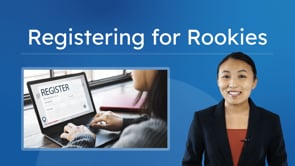Registering for Rookies