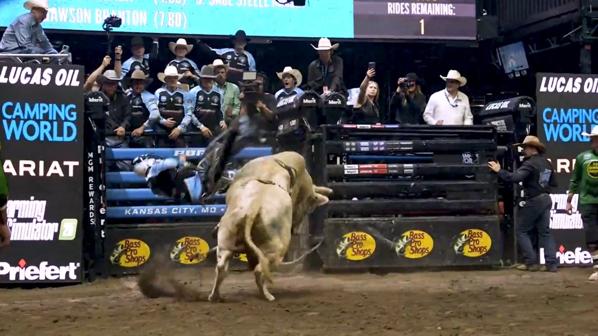 Professional Bull Riders: Buck Off of the Week KC