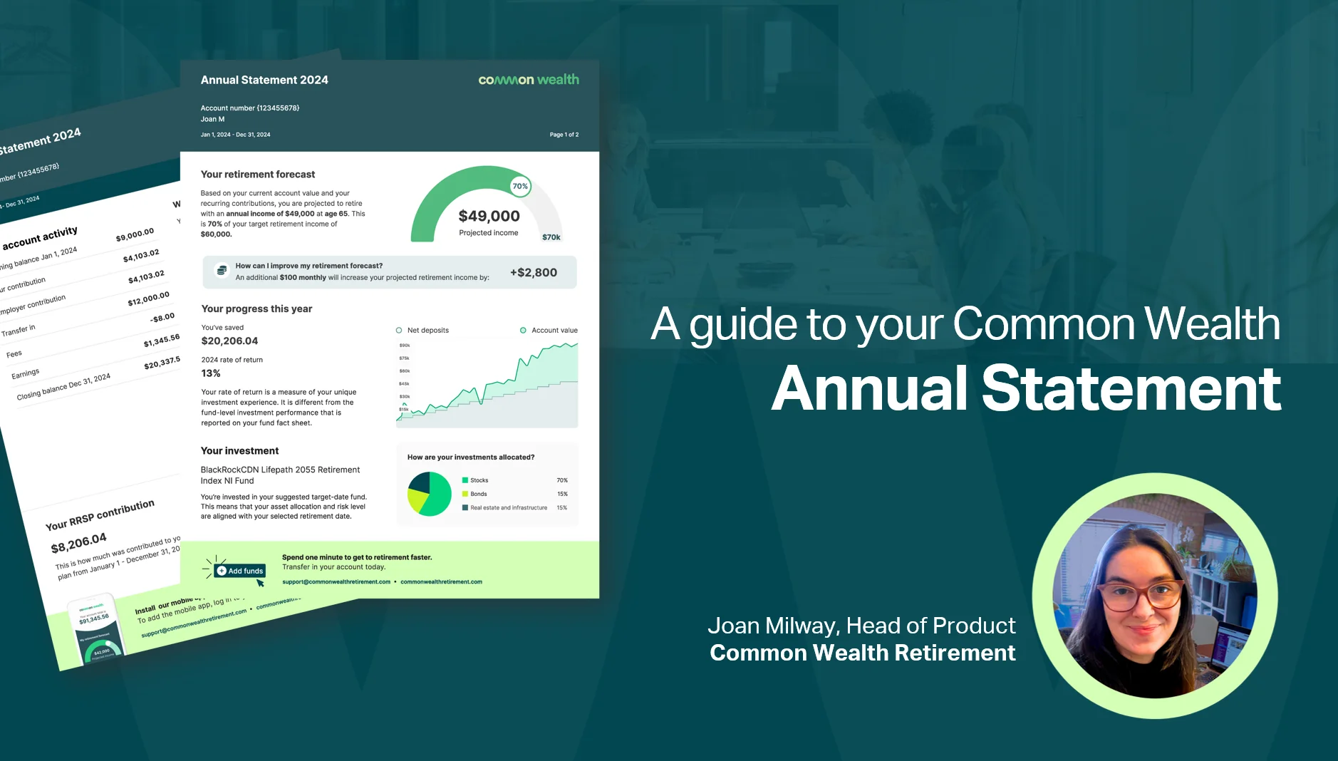 A guide to your Common Wealth annual statement