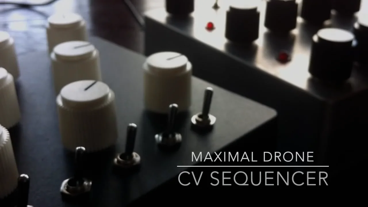 Maximal Drone | Handmade Electronic Instruments Maximal Drone | Handmade Electronic Instruments