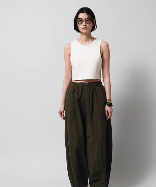 コットンリネンドロストパンツ | [公式]カレンソロジー（Curensology）通販 