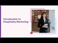 Module 01: Introduction to Hospitality Marketing