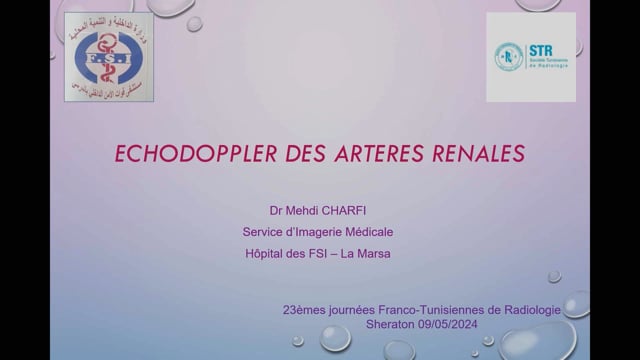 Écho-doppler des artères rénales
