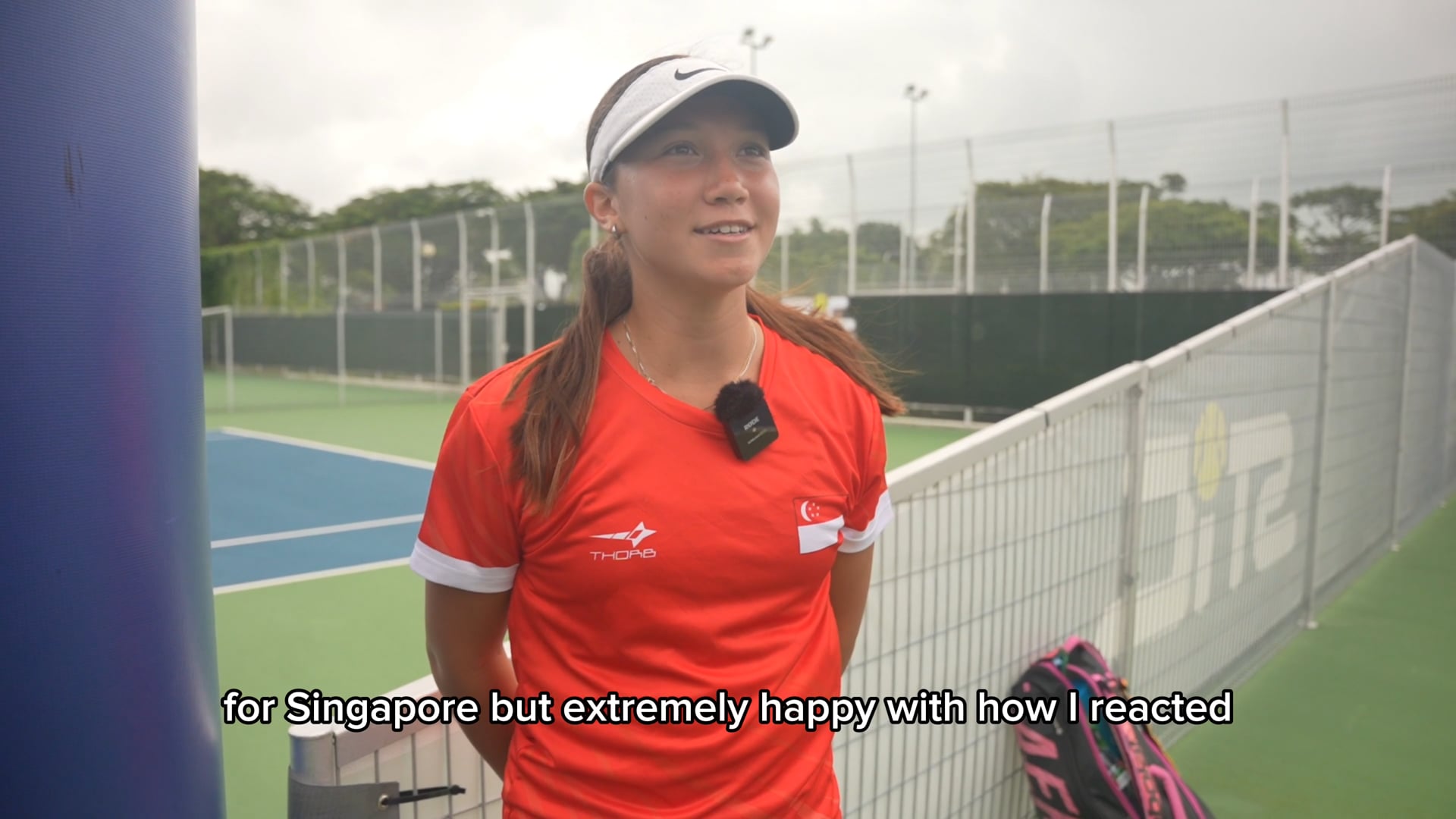 Singapore Tennis Invitational Cup 2025: Eva Marie Desvignes Interview