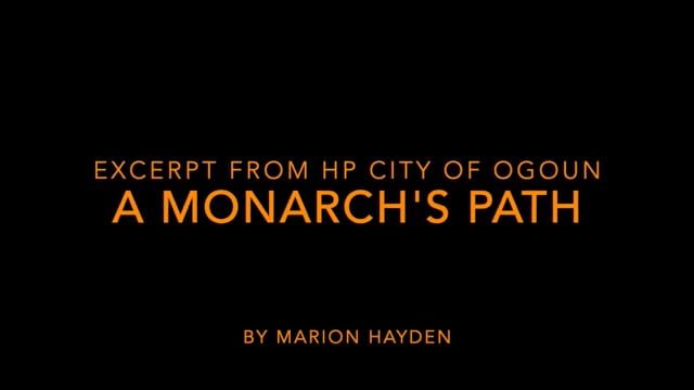 Marion Hayden "A Monarch's Path"