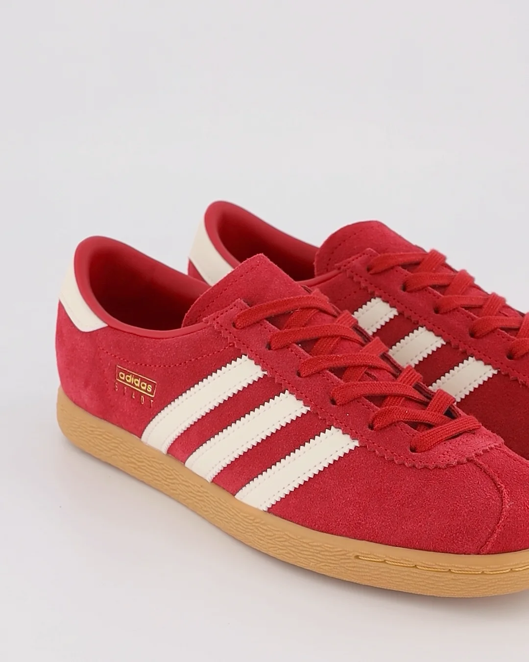 adidas gazelle silver green womens Adidas Samba x Caroline Hu Satin Power Red – Ar Store main image 0